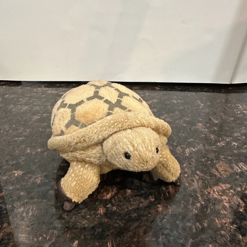 Zoona The RGU Group Plush Tortoise Turtle Beige Shell 2007 Stuffed Wild Animal